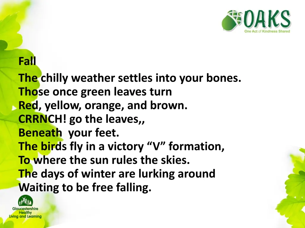 fall the chilly weather settles into your bones