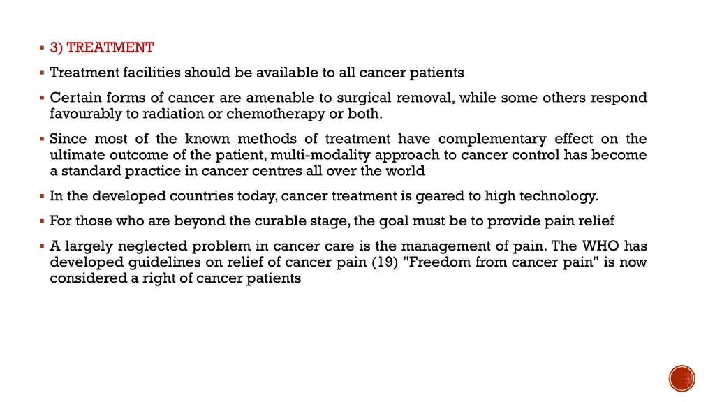 3 treatment