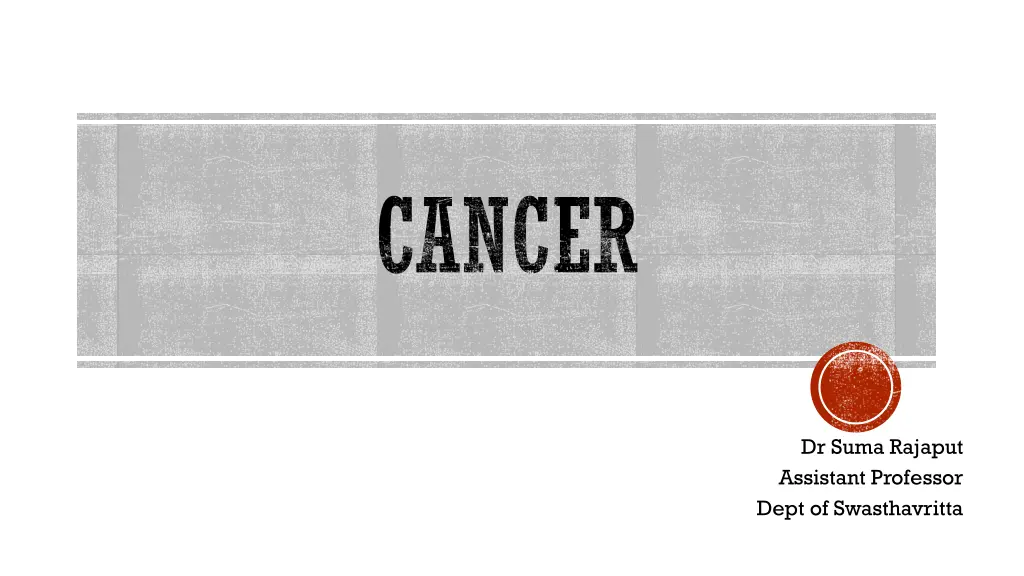 cancer