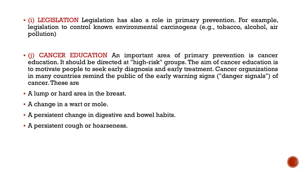 i legislation legislation has also a role