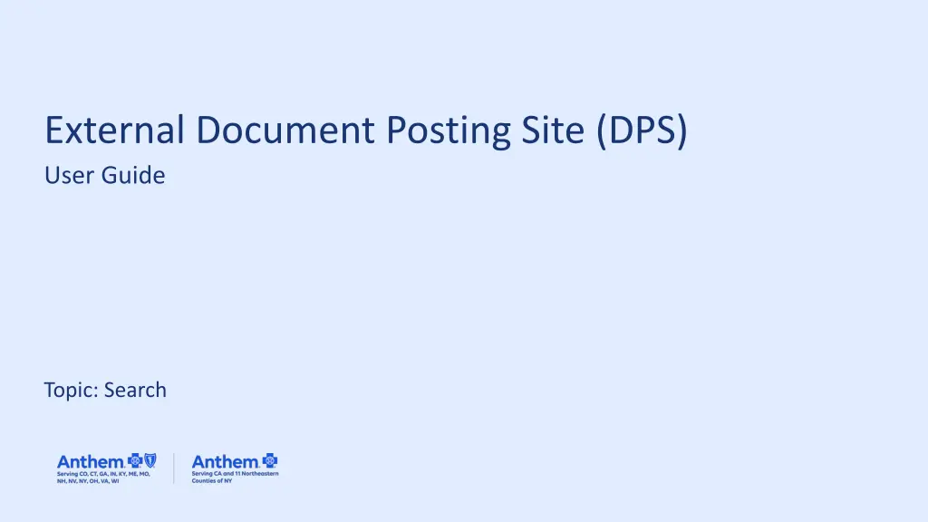 external document posting site dps user guide