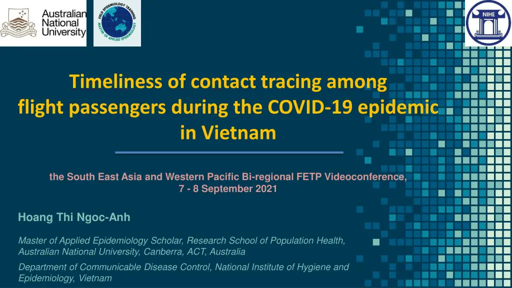 timeliness of contact tracing among flight