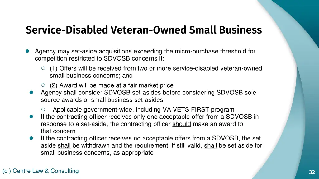 service disabled veteran owned small business 1