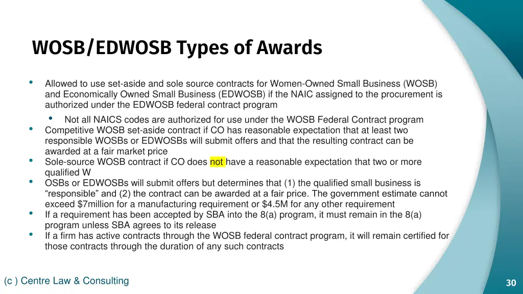 wosb edwosb types of awards