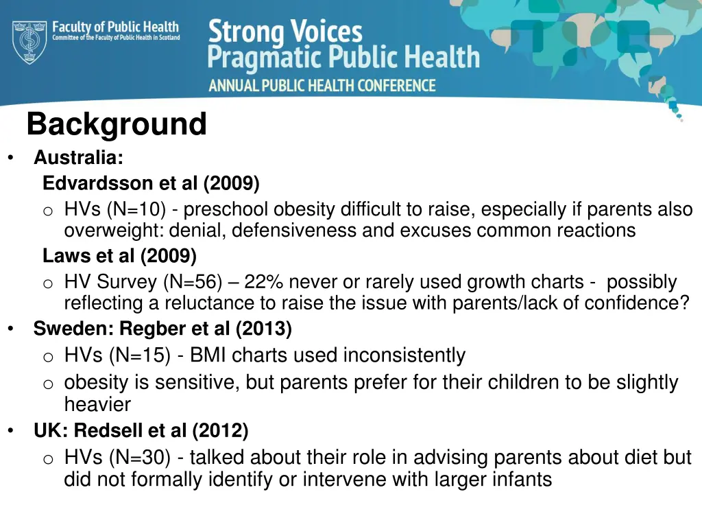 background australia edvardsson et al 2009