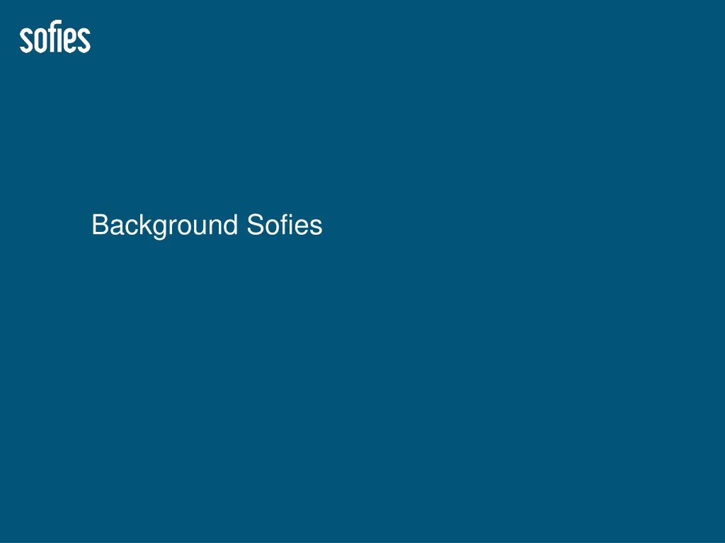 background sofies