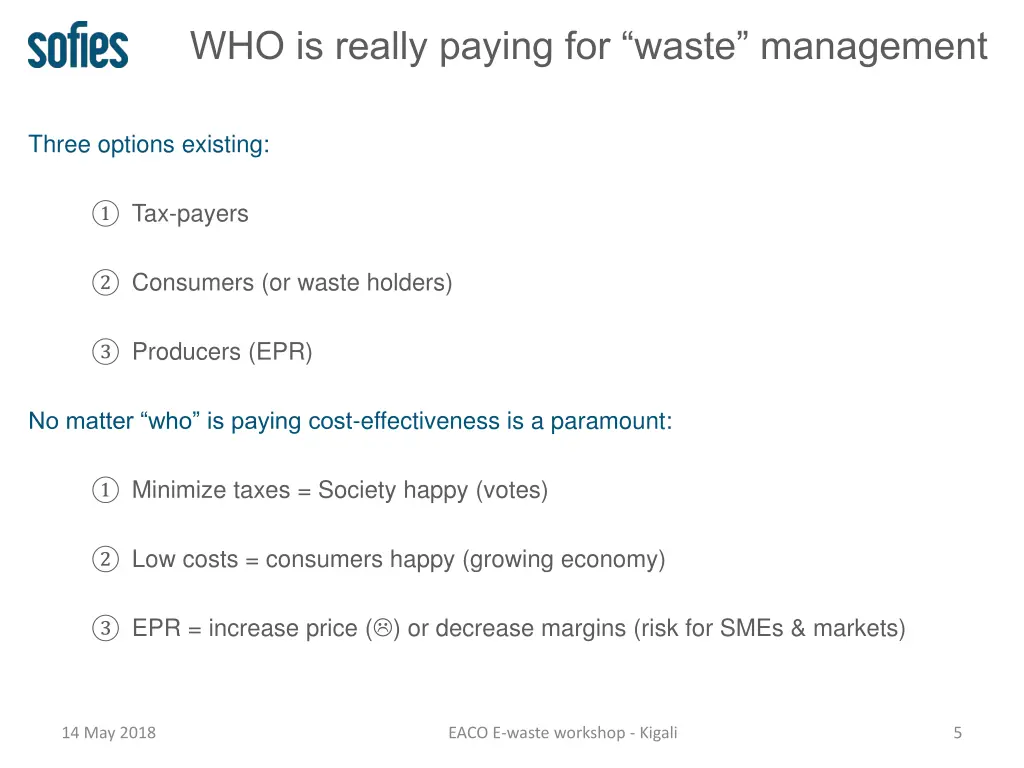 who is really paying for waste management