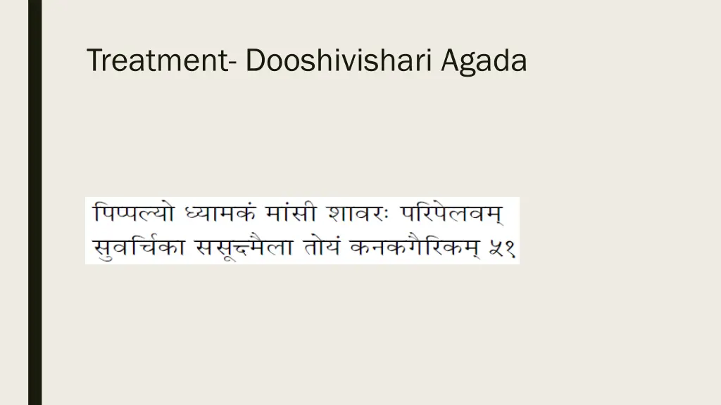treatment dooshivishari agada
