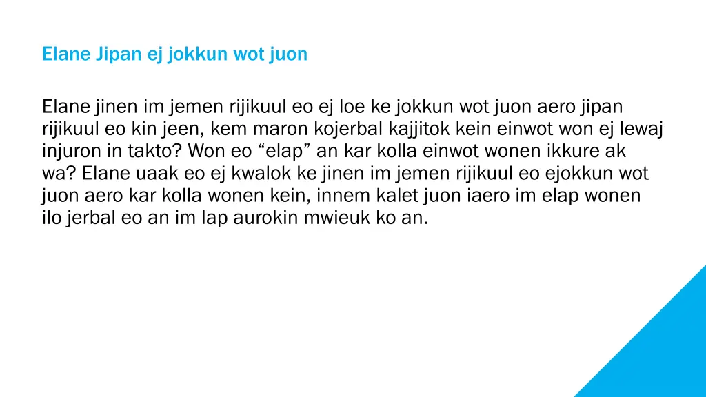 elane jipan ej jokkun wot juon
