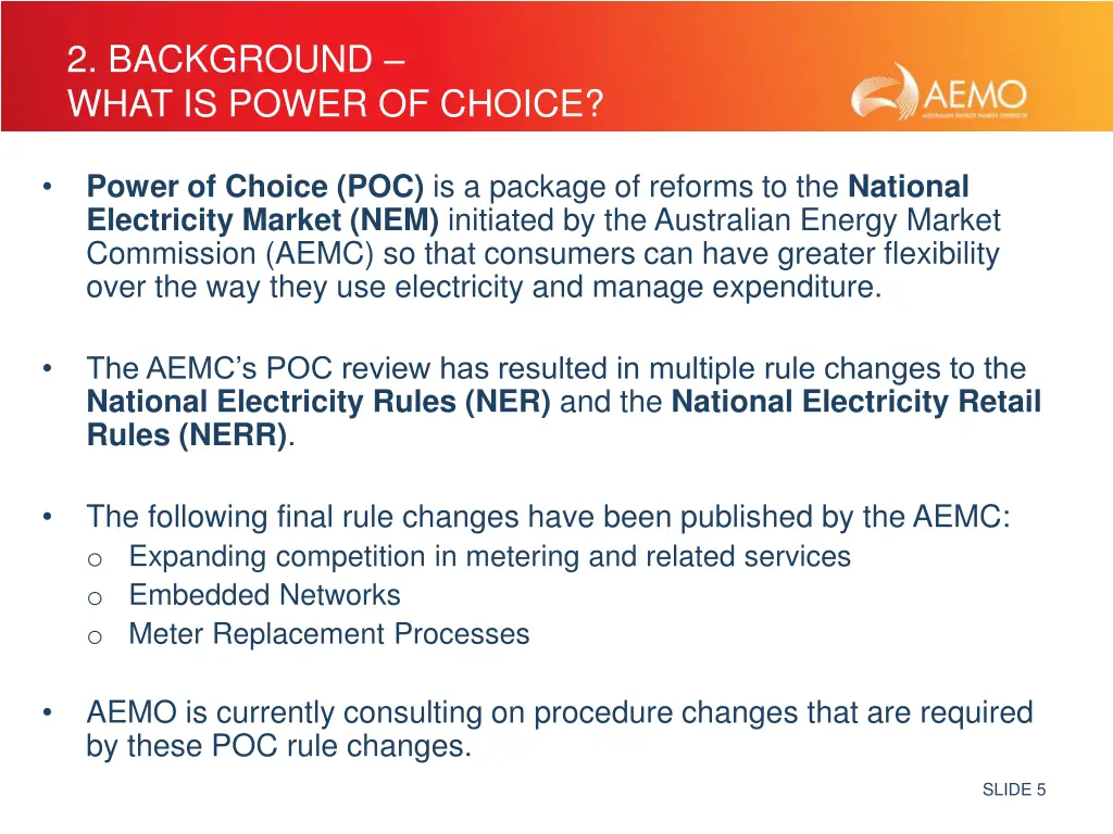 2 background what is power of choice