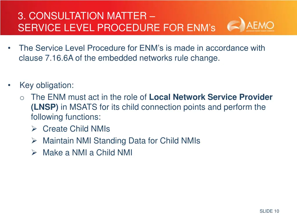 3 consultation matter service level procedure 1