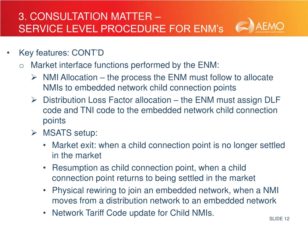 3 consultation matter service level procedure 3