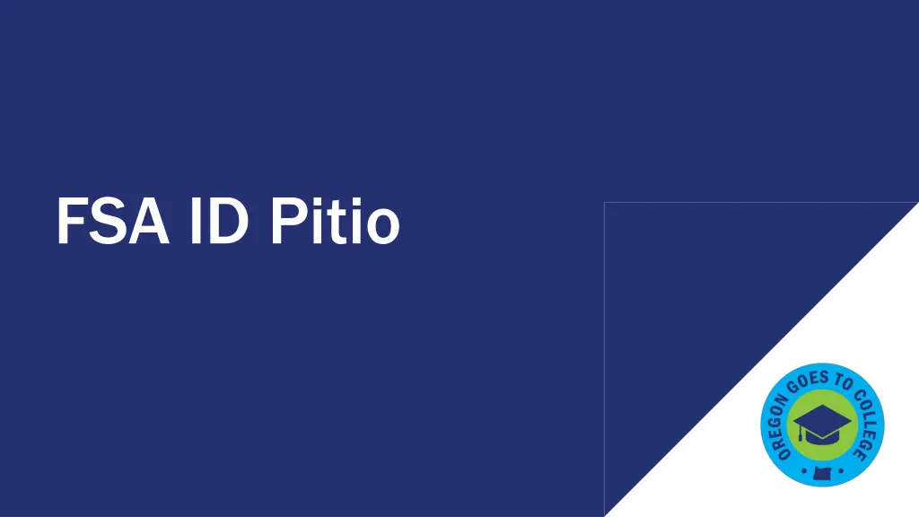 fsa id pitio