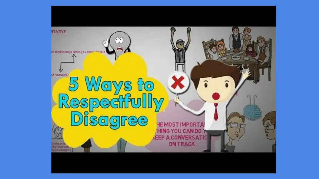 5 ways to respectfully disagree how to disagree