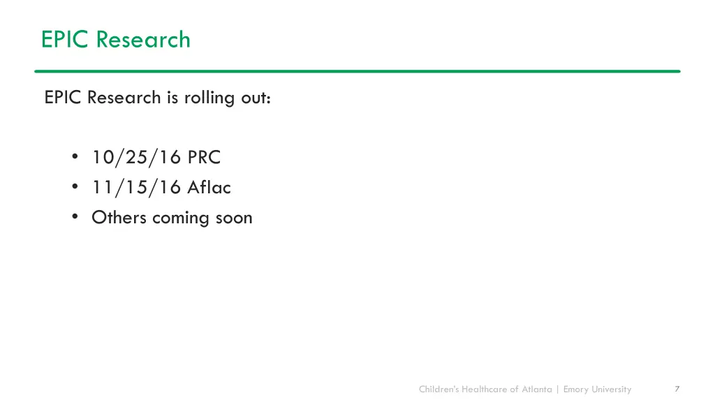 epic research
