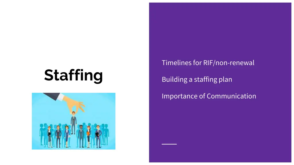 timelines for rif non renewal
