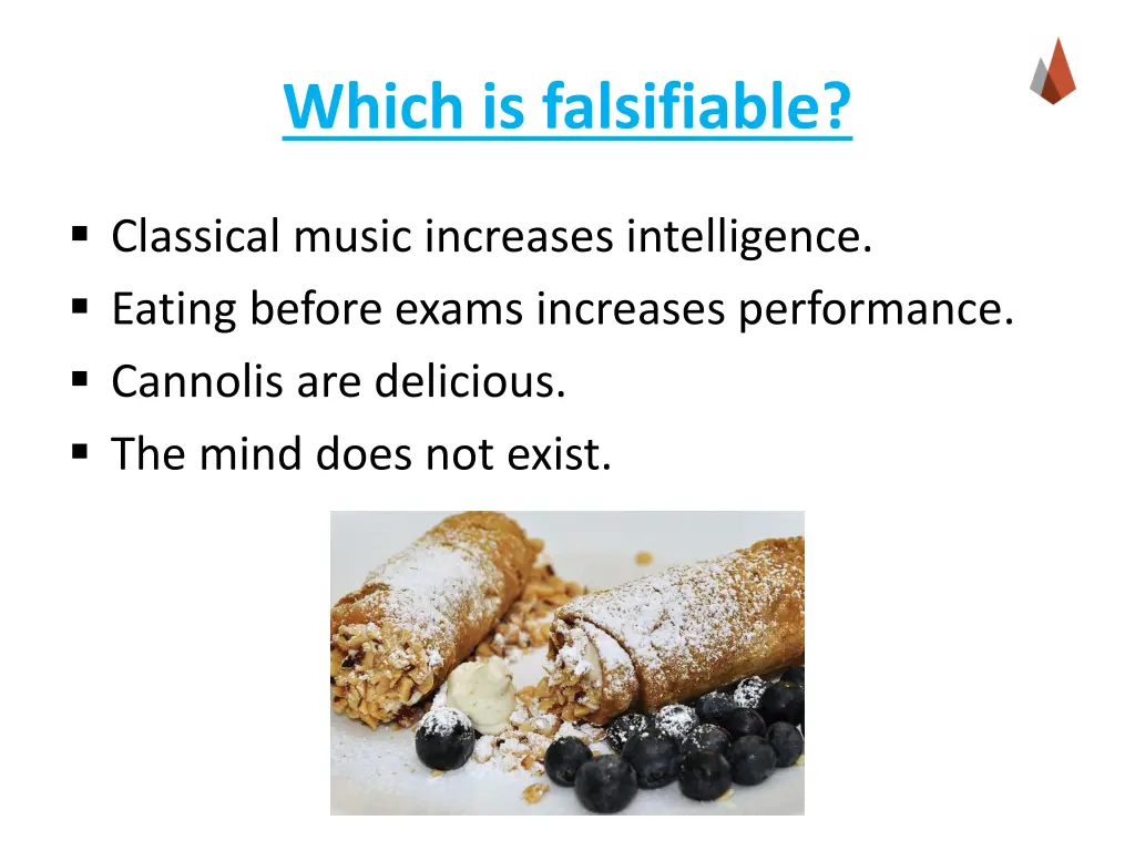 which is falsifiable