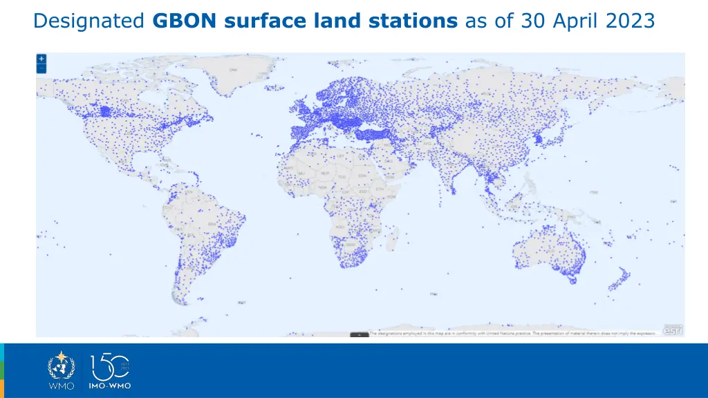 designated gbon surface land stations