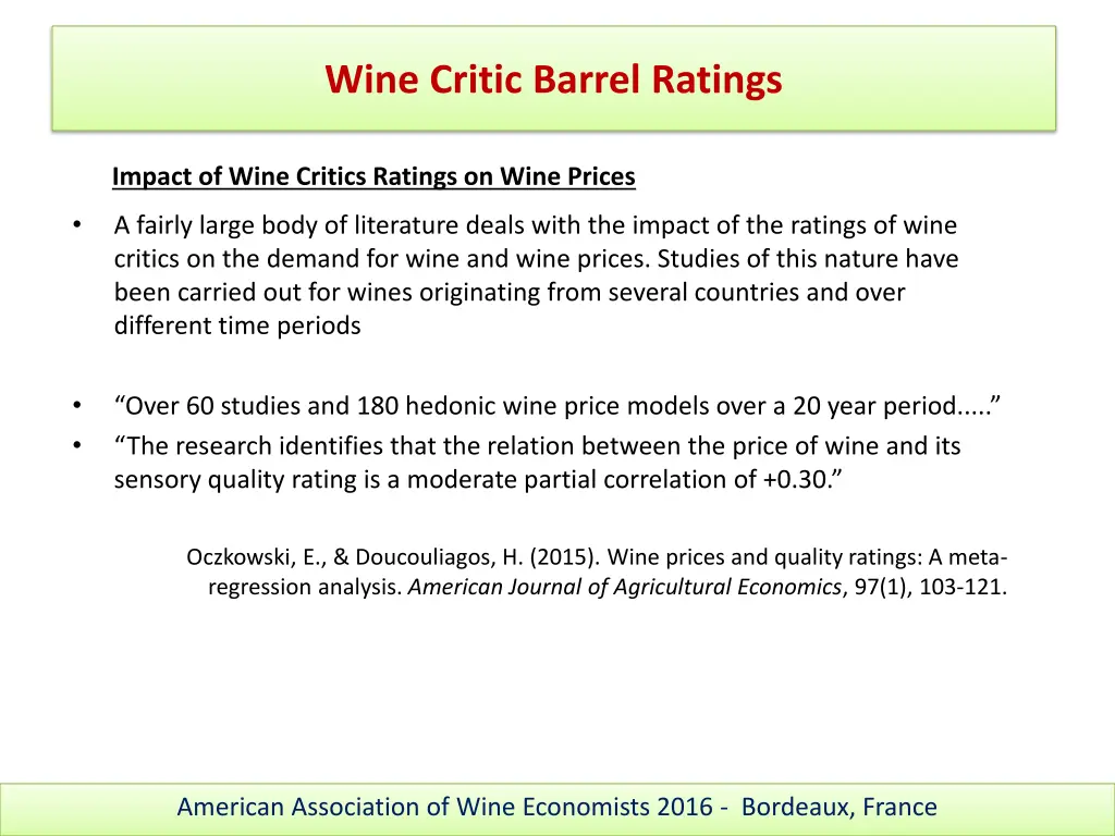 wine critic barrel ratings 1