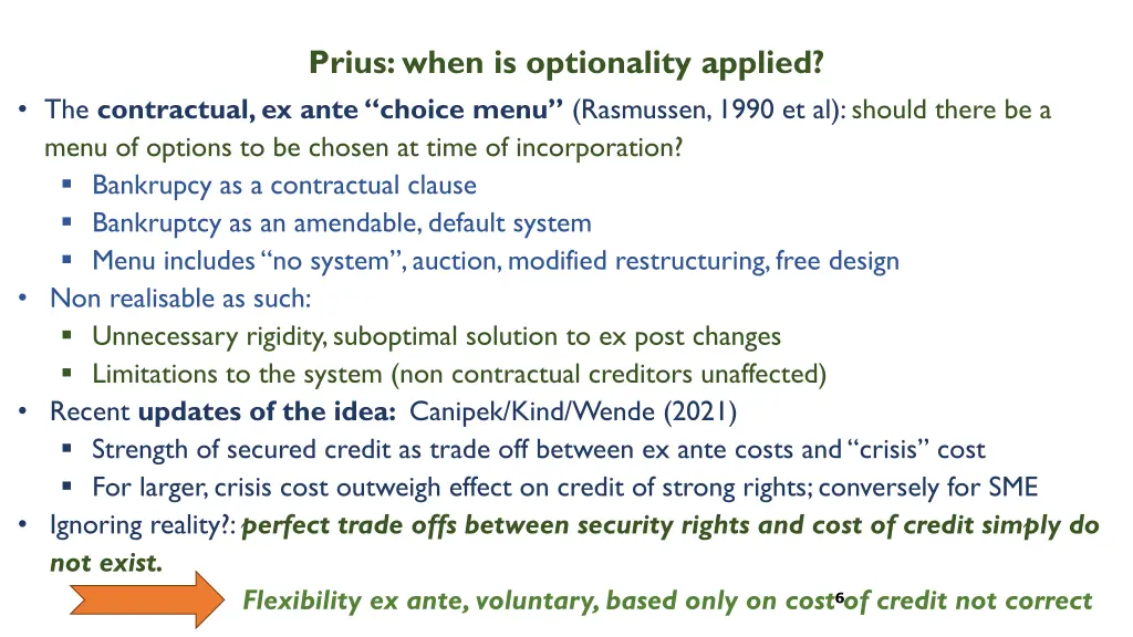 prius when is optionality applied