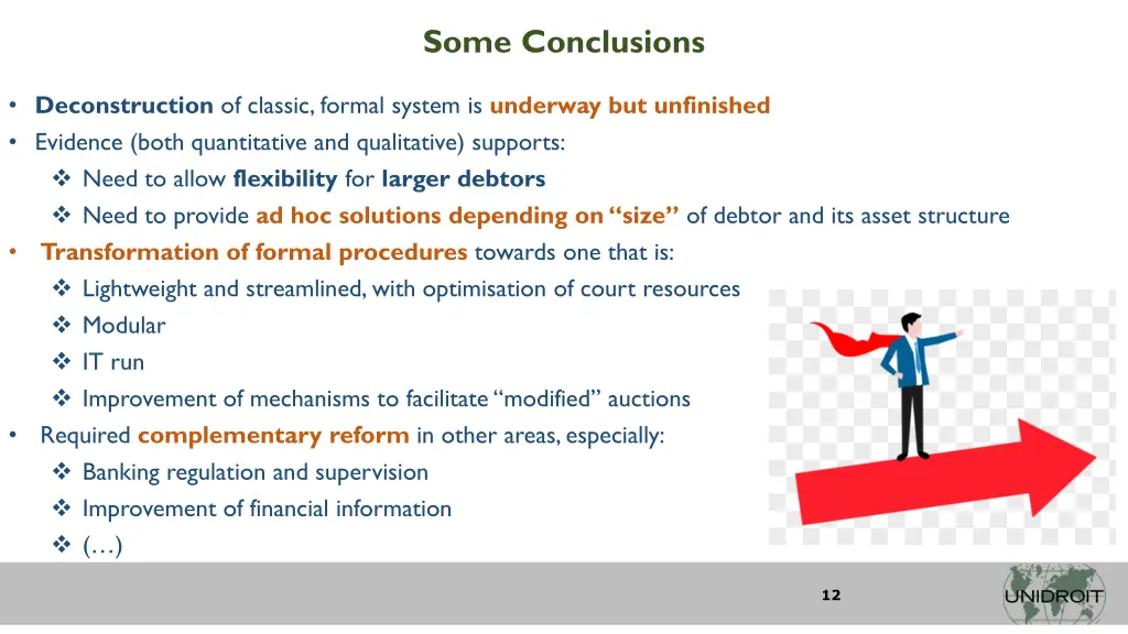 some conclusions