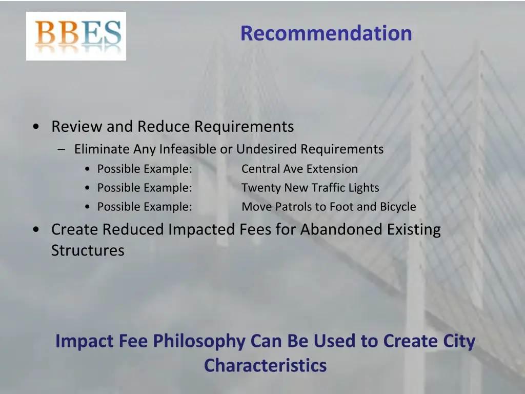 recommendation