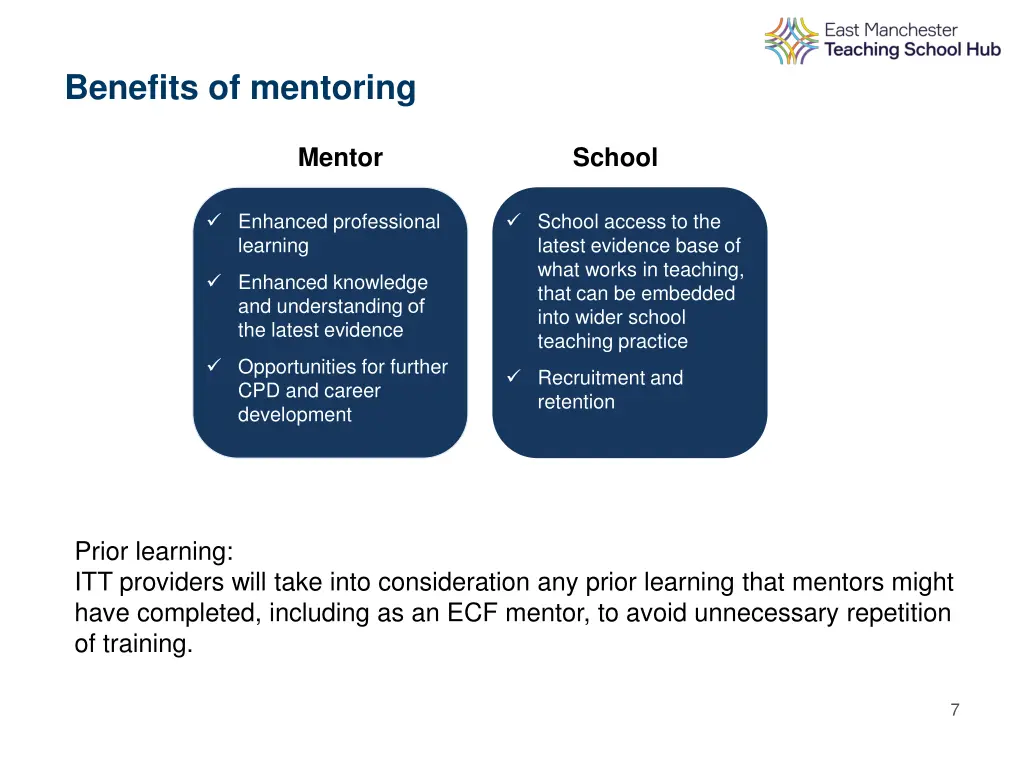 benefits of mentoring