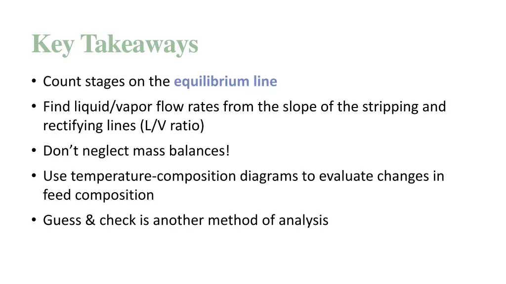 key takeaways