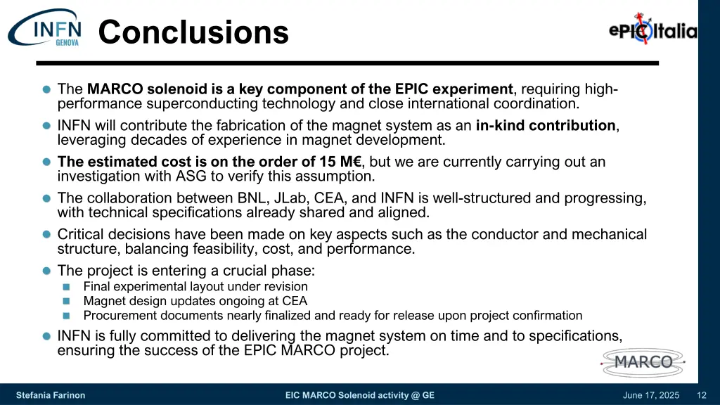 conclusions
