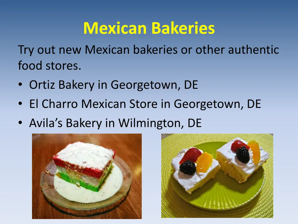 mexican bakeries try out new mexican bakeries