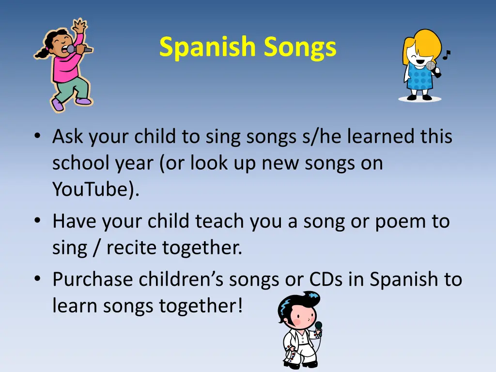 spanish songs
