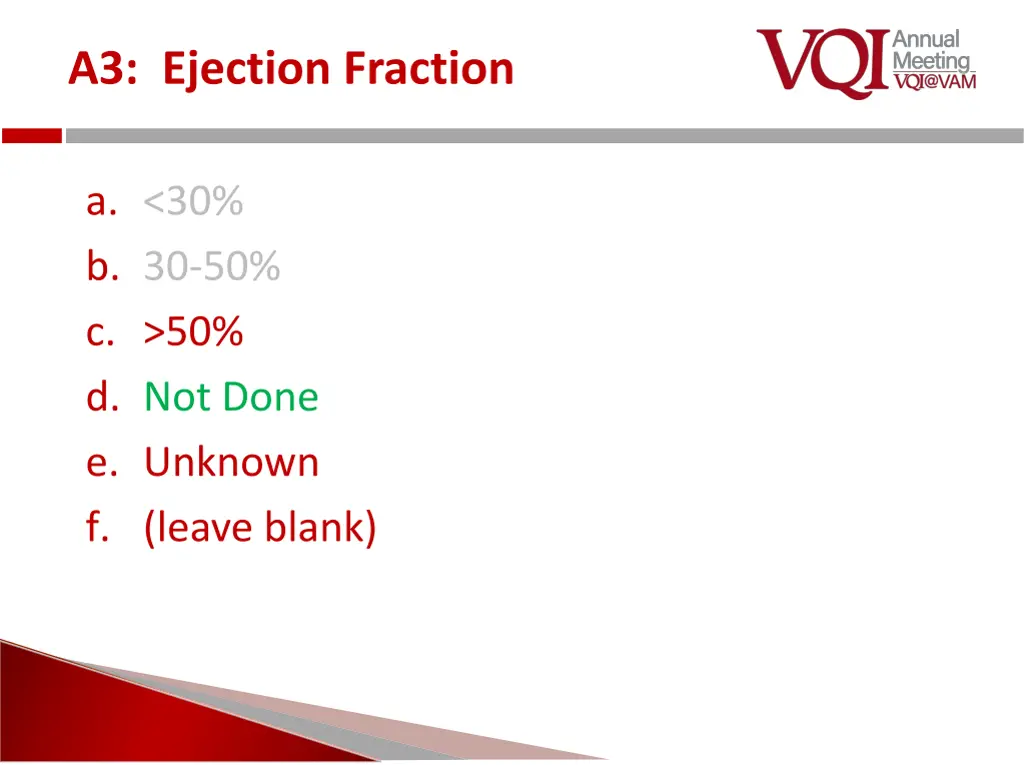 a3 ejection fraction