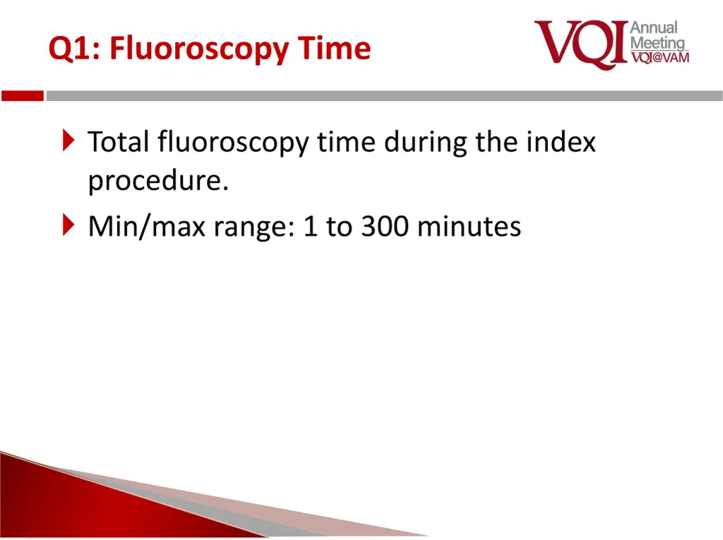 q1 fluoroscopy time