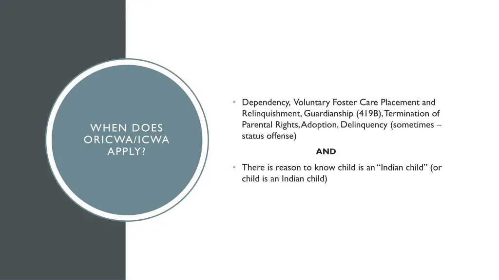 dependency voluntary foster care placement
