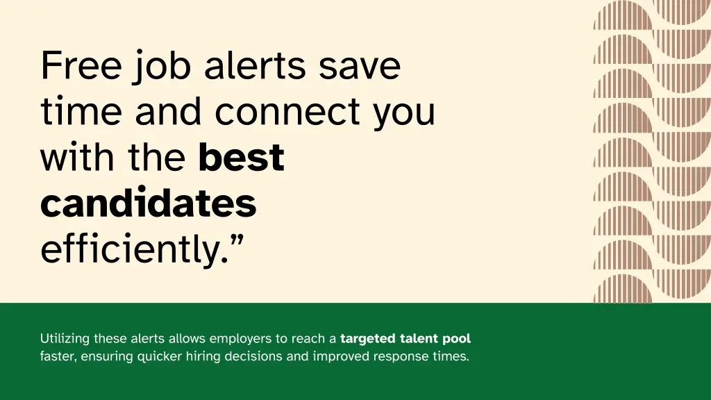 free job alerts save time and connect you with