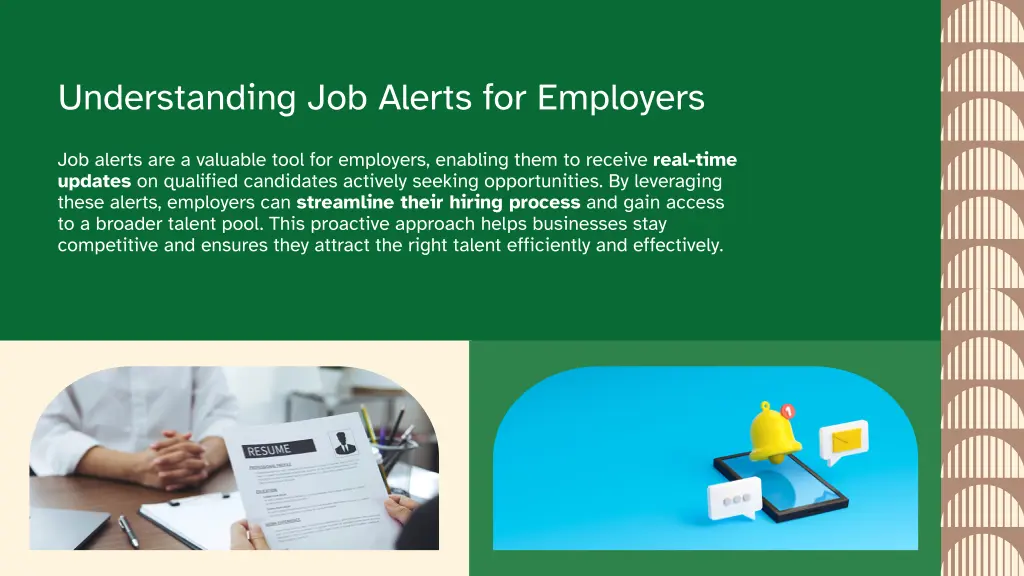 understanding job alerts for employers