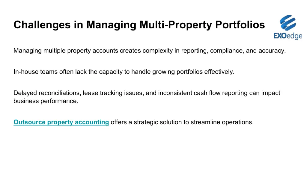 challenges in managing multi property portfolios