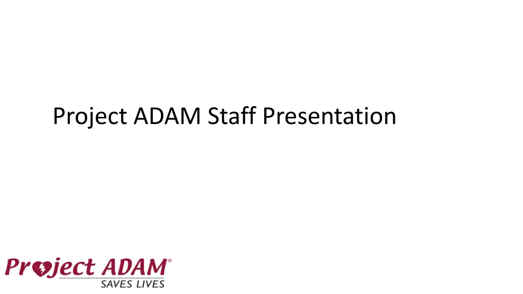 project adam staff presentation