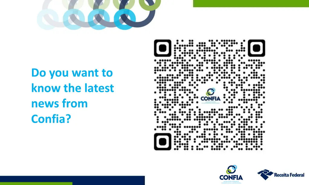 do you want to know the latest news from confia
