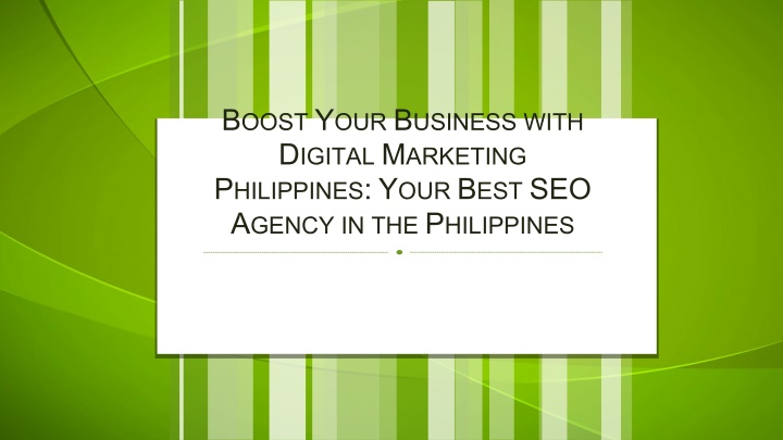 b oost y our b usiness with d igital m arketing