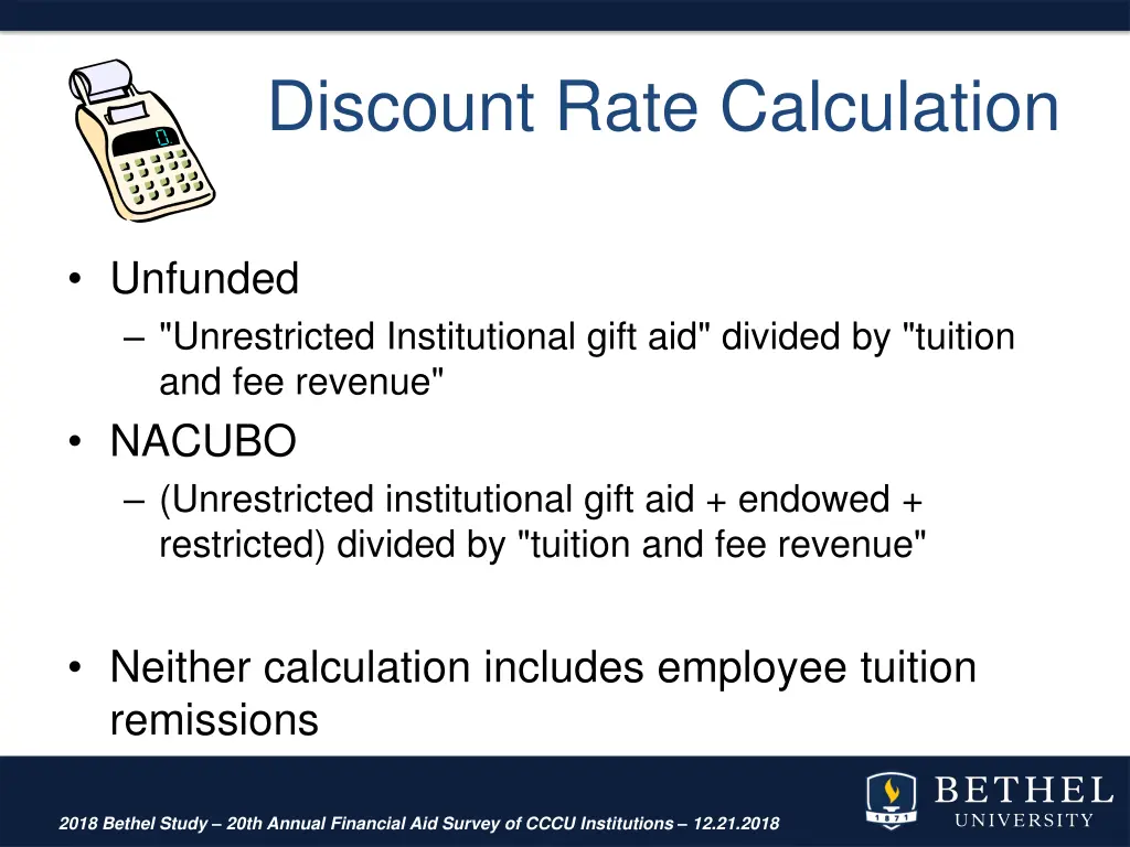 discount rate calculation