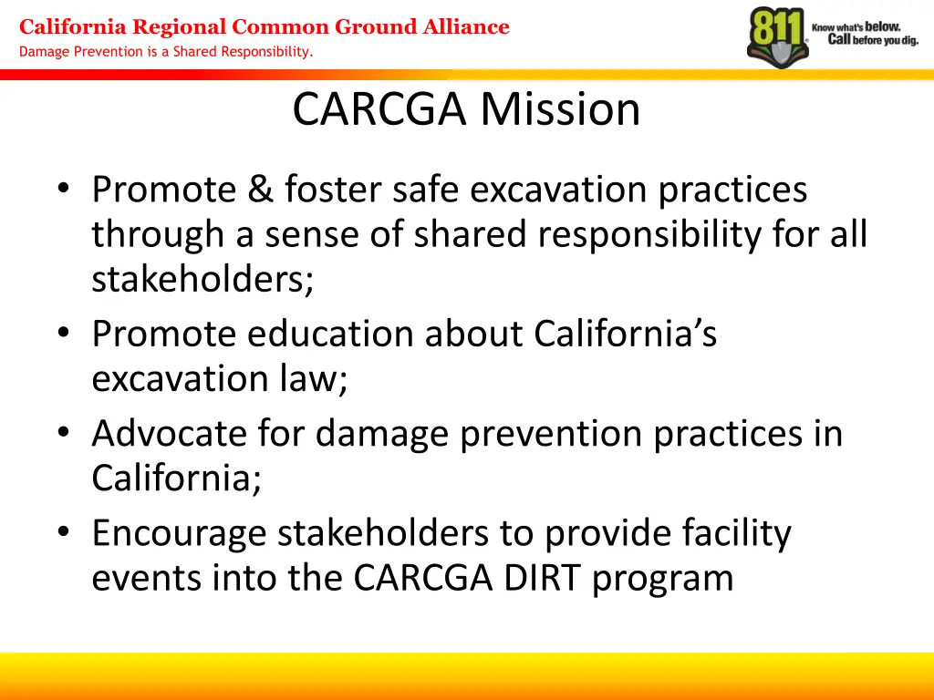 california regional common ground alliance 2