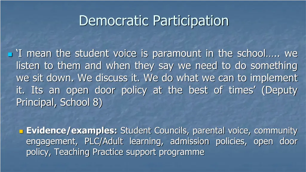 democratic participation 1
