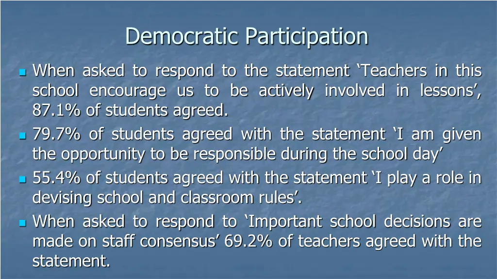 democratic participation