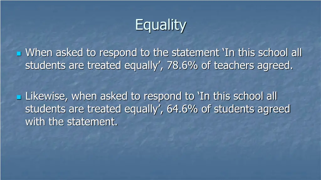equality