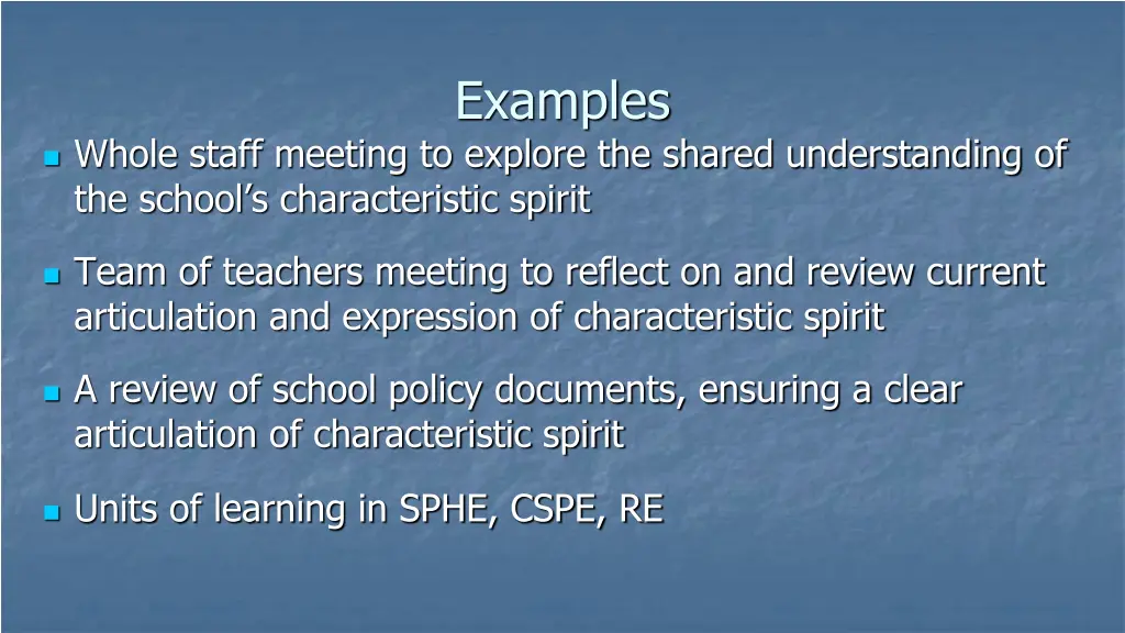 examples