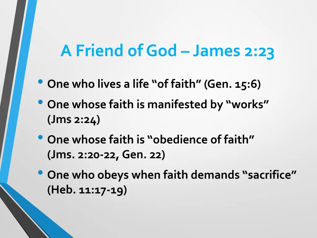 a friend of god james 2 23 3
