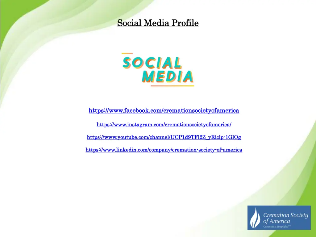 social media profile social media profile