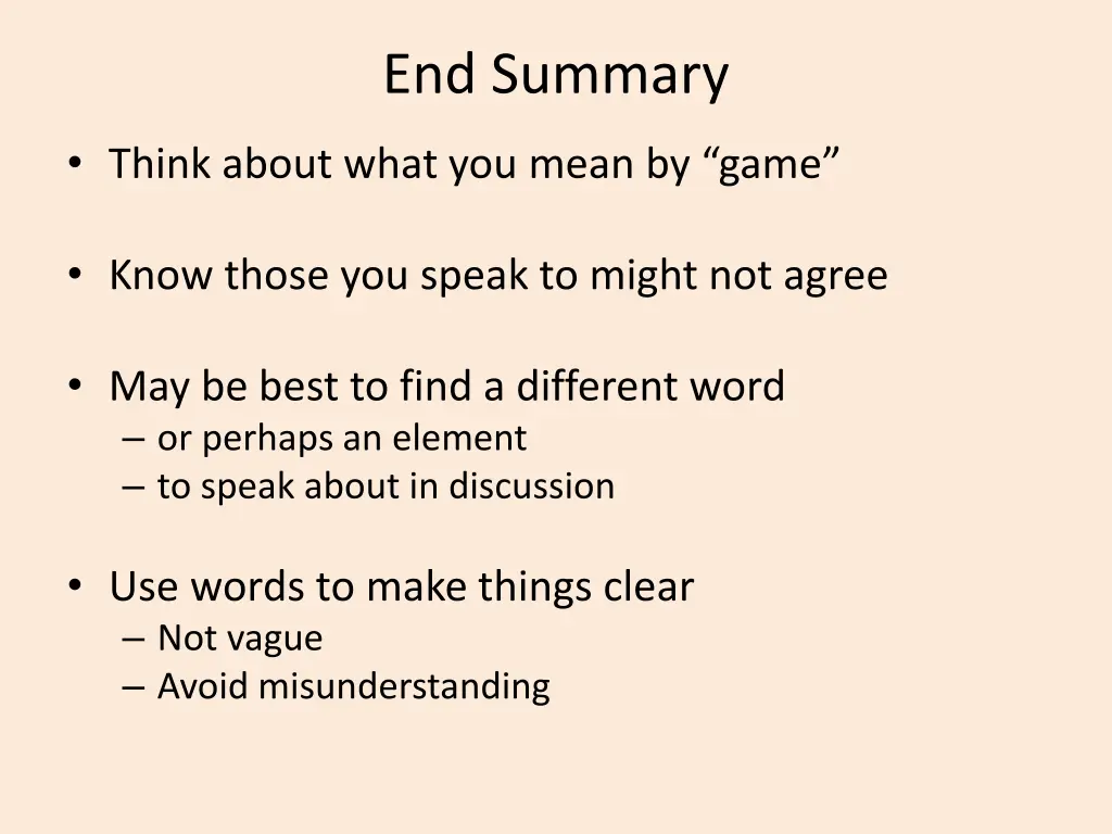 end summary