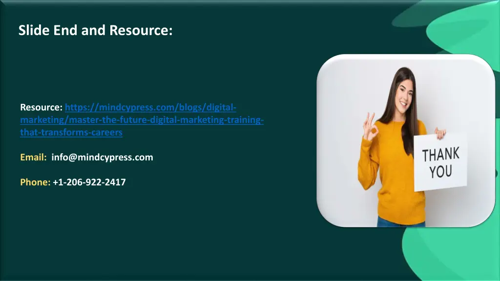 slide end and resource